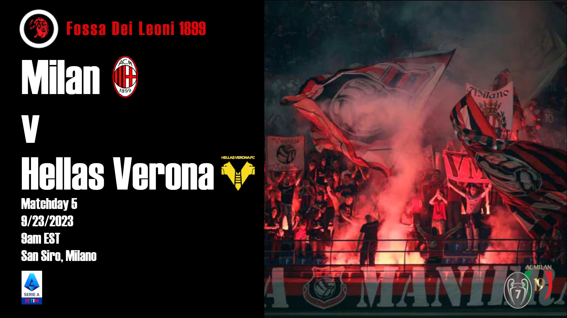 Milan x Hellas Verona